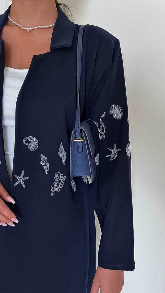 Deep ocean - Blue - black - Bohemian